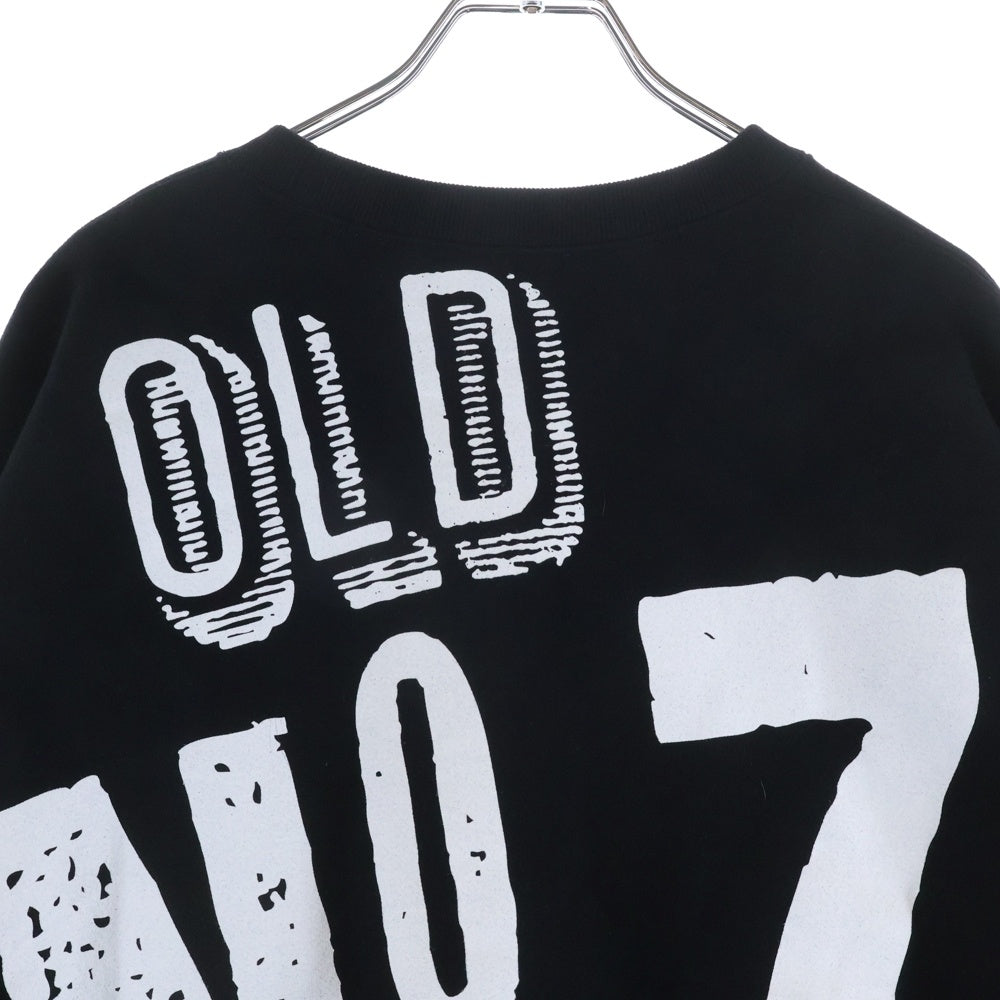RATS(ラッツ) CRAZY CREW NECK SWEAT 25'RTC-0903 クレイジー クルーネック スウェット ブラック