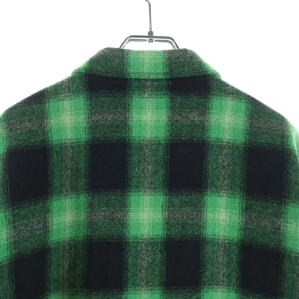 RATS(ラッツ) WOOL CHECK SHIRT JKT 25'RS-1104 ウール チェック シャツ ジャケット グリーン/ブラック