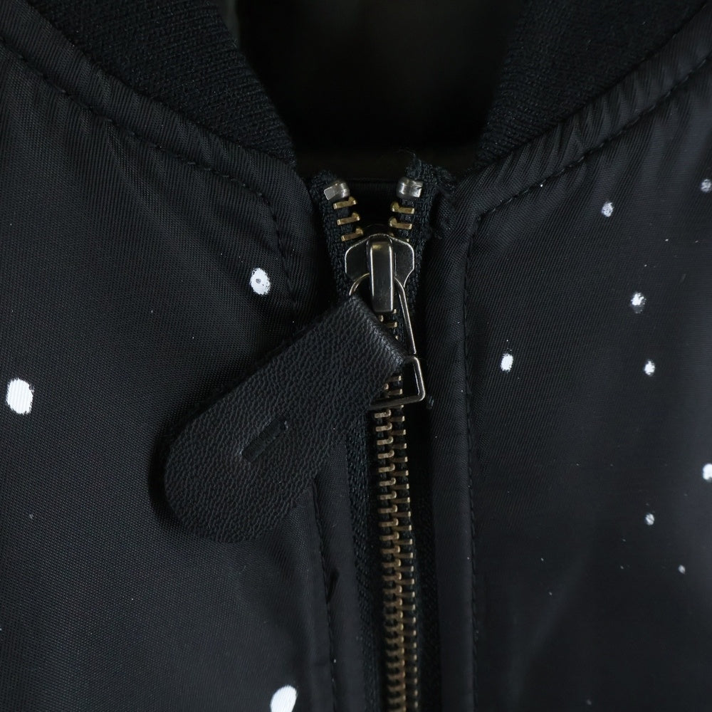 LOVE EAR ART(ラブ イヤー アート) Paint Embroidery MA-1 ジャケット