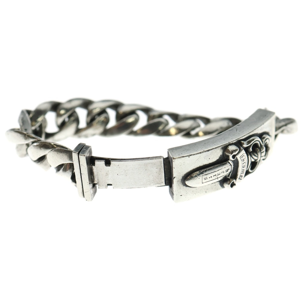 CHROME HEARTS(クロムハーツ) ID DAGGER ダガーIDクラシックリンクブレスレット 11LINK シルバー