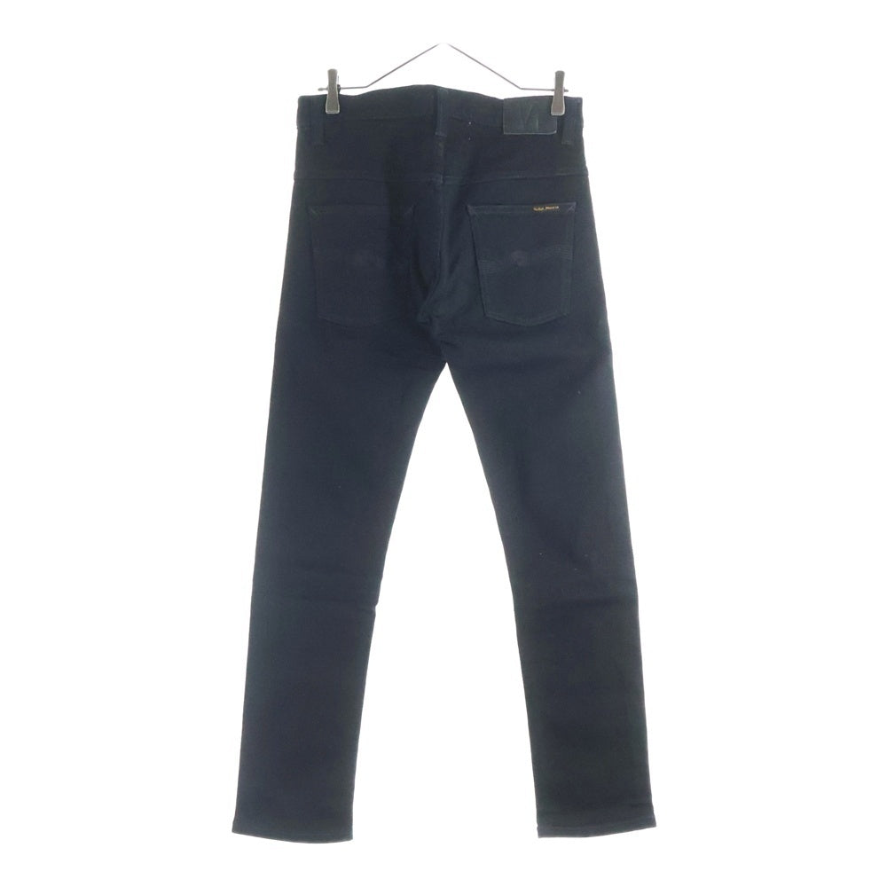 nudie jeans(ヌーディージーンズ) thin finn シンフィン ストレッチデニム パンツ ジーンズ ブラック