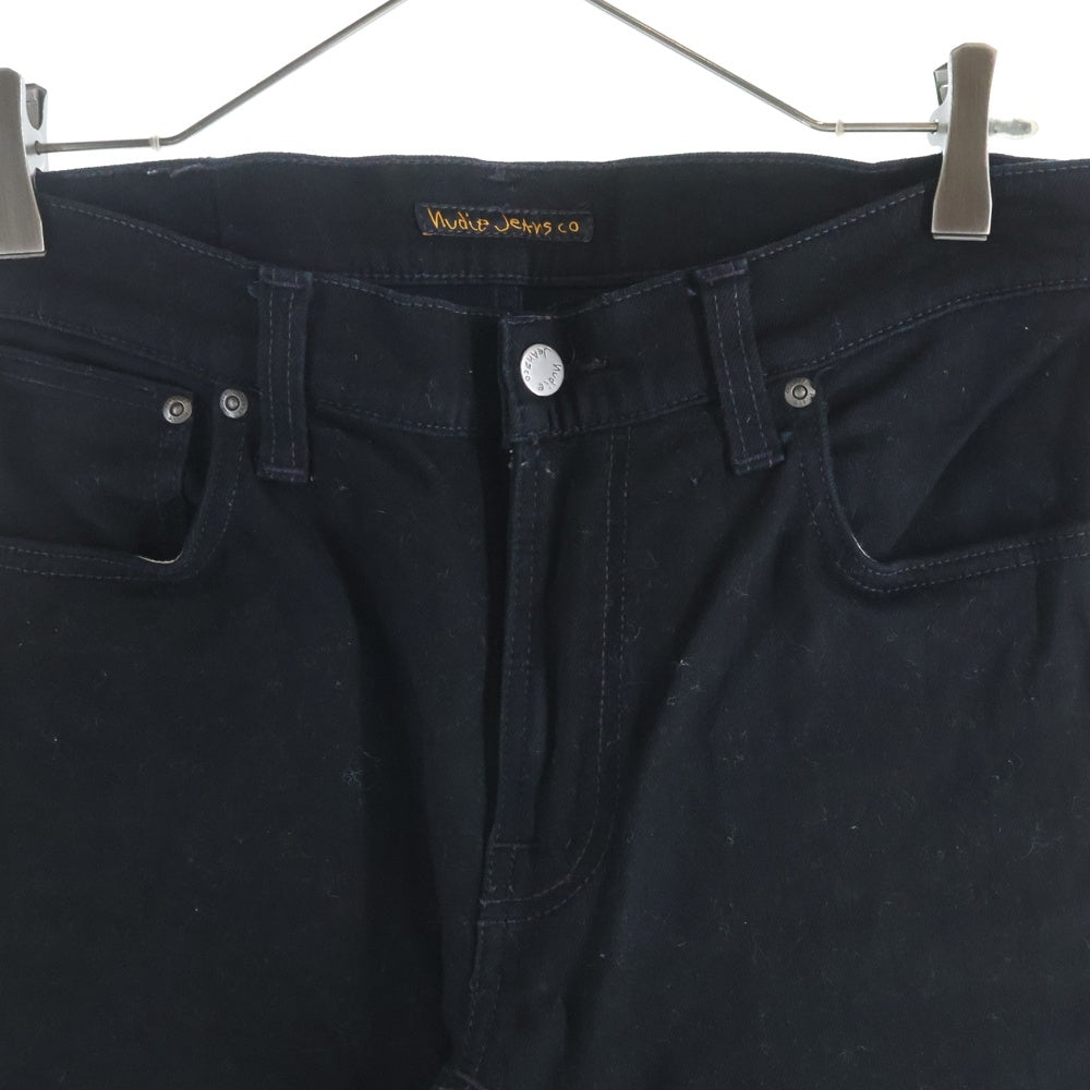 nudie jeans(ヌーディージーンズ) thin finn シンフィン ストレッチデニム パンツ ジーンズ ブラック