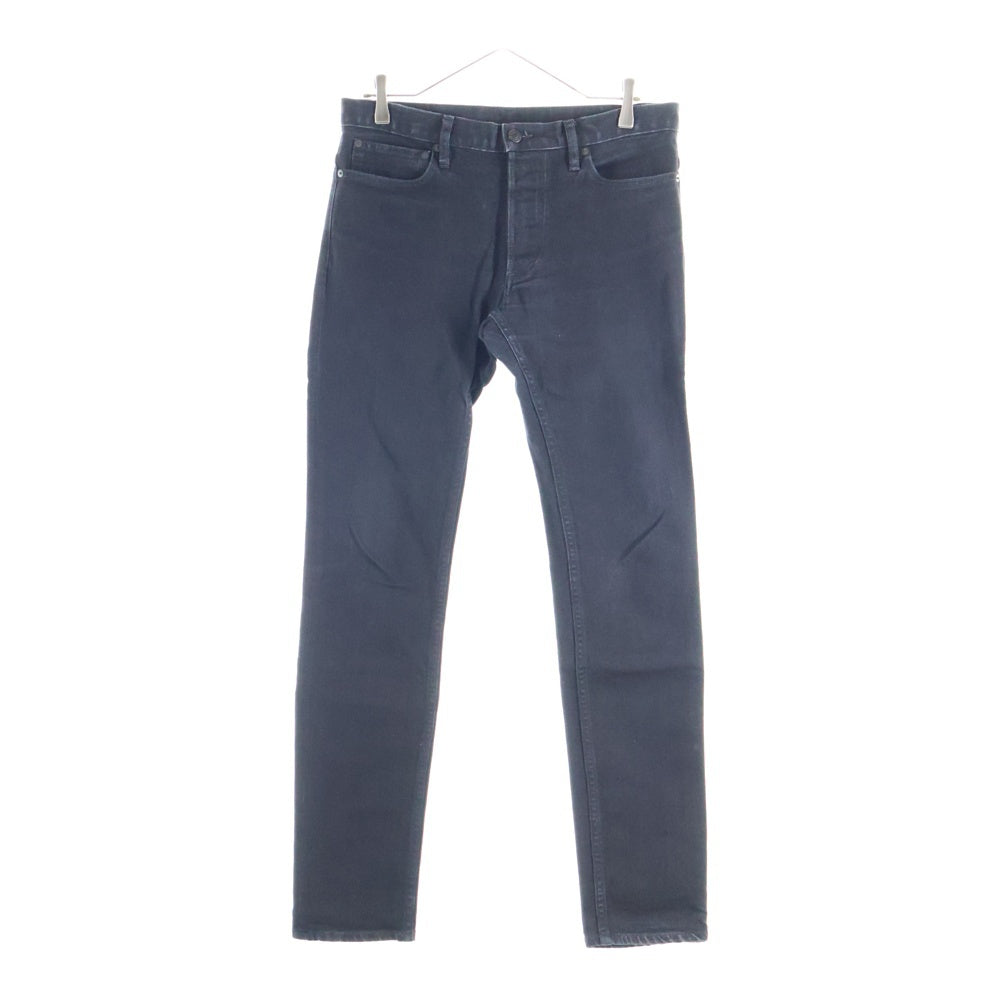 MINEDENIM(マインデニム) S.Slim STR スリム ボタンフライ ストレッチデニム パンツ ジーンズ ブラック