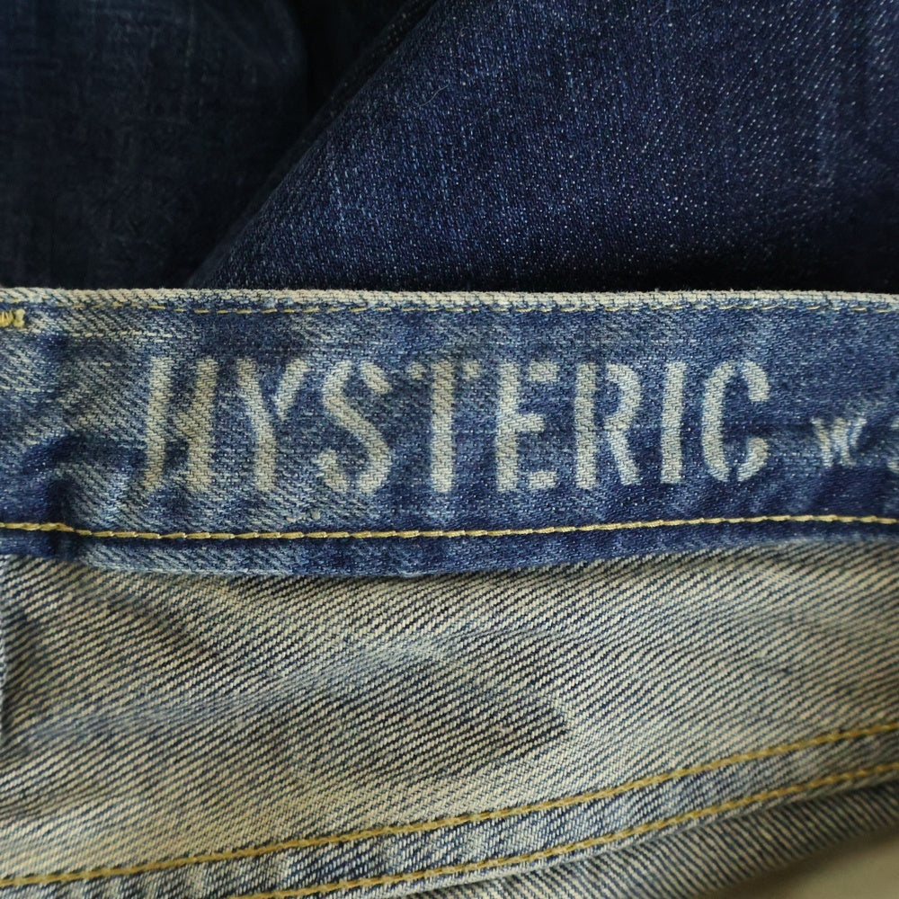 HYSTERIC GLAMOUR(ヒステリックグラマー) STRAIGHT DENIM PANTS HRLR