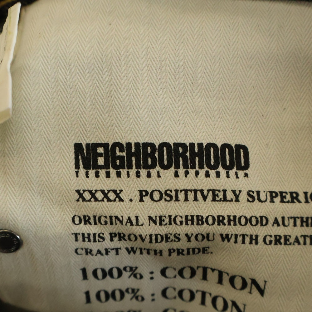 NEIGHBORHOOD(ネイバーフッド) TYPE-DEEP MID STRAIGHT タイプディープ ストレート ストレッチデニム パンツ ジーンズ インディゴ