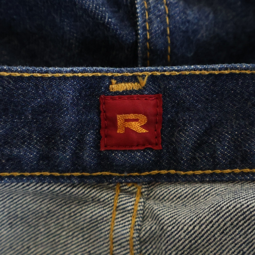 RESOLUTE(リゾルト) 710 ボタン裏10 ボタンフライ ストレートデニム パンツ ジーンズ インディゴ