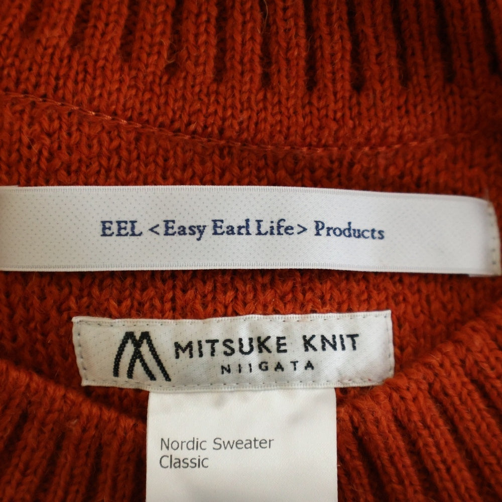 EEL PRODUCTS(イールプロダクツ) ノルディックセーター クラシック ウール ニット E-22660