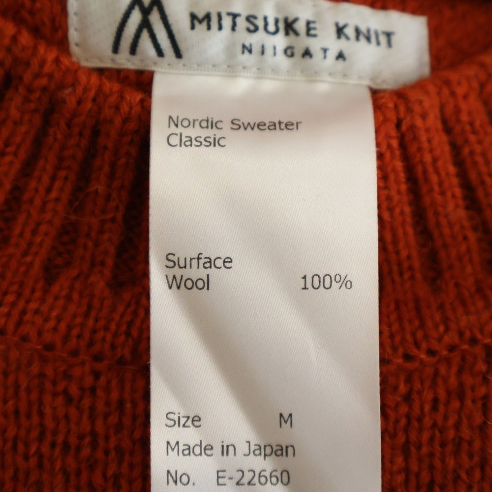 EEL PRODUCTS(イールプロダクツ) ノルディックセーター クラシック ウール ニット E-22660