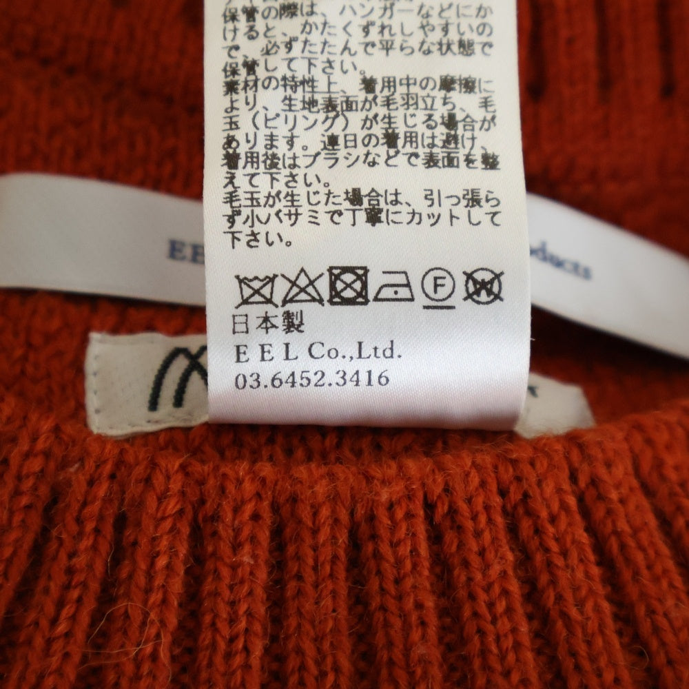EEL PRODUCTS(イールプロダクツ) ノルディックセーター クラシック ウール ニット E-22660