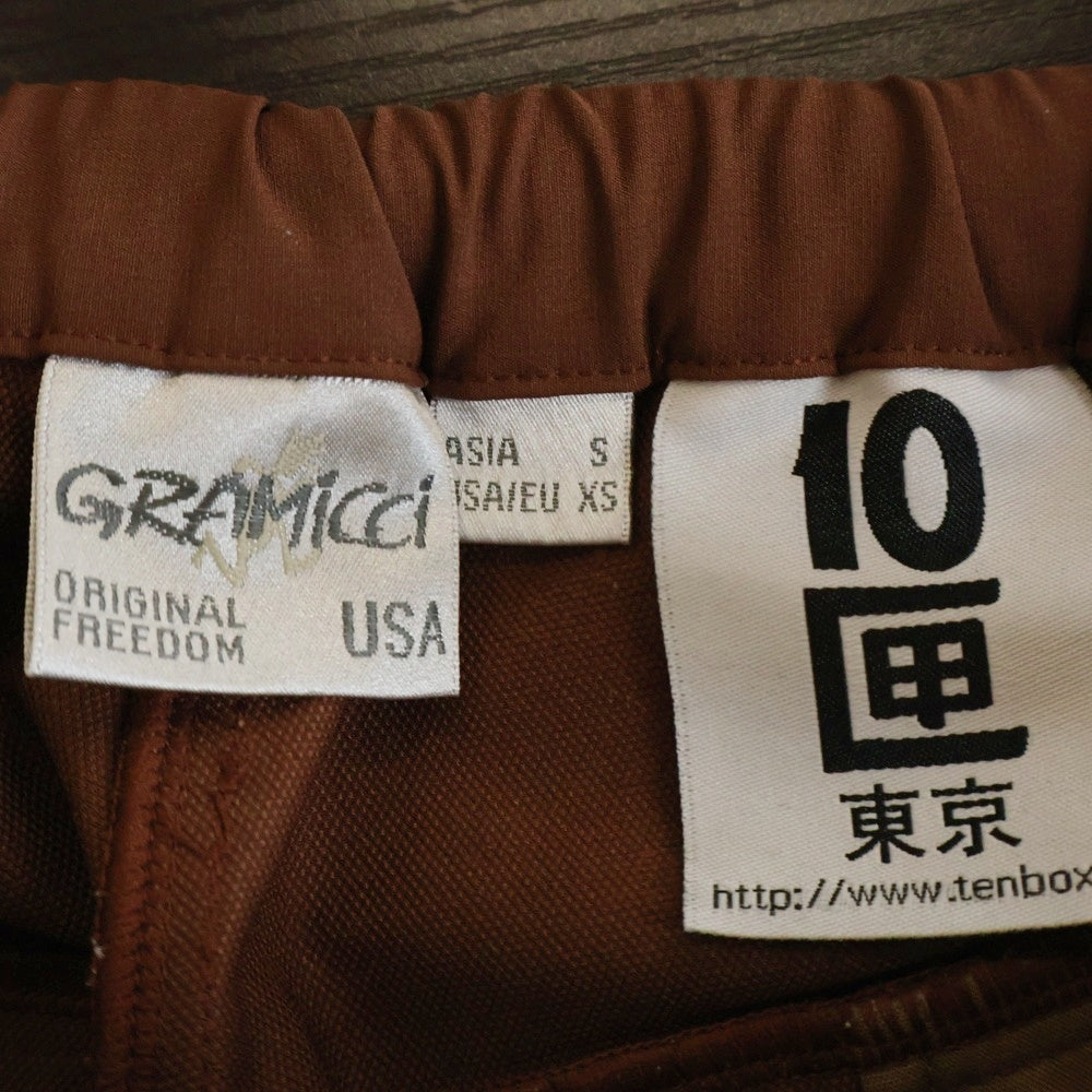 GRAMICCI(グラミチ) ×TENBOX テンボックス ビックポケットショーツ ナイロン パンツ ブラウン