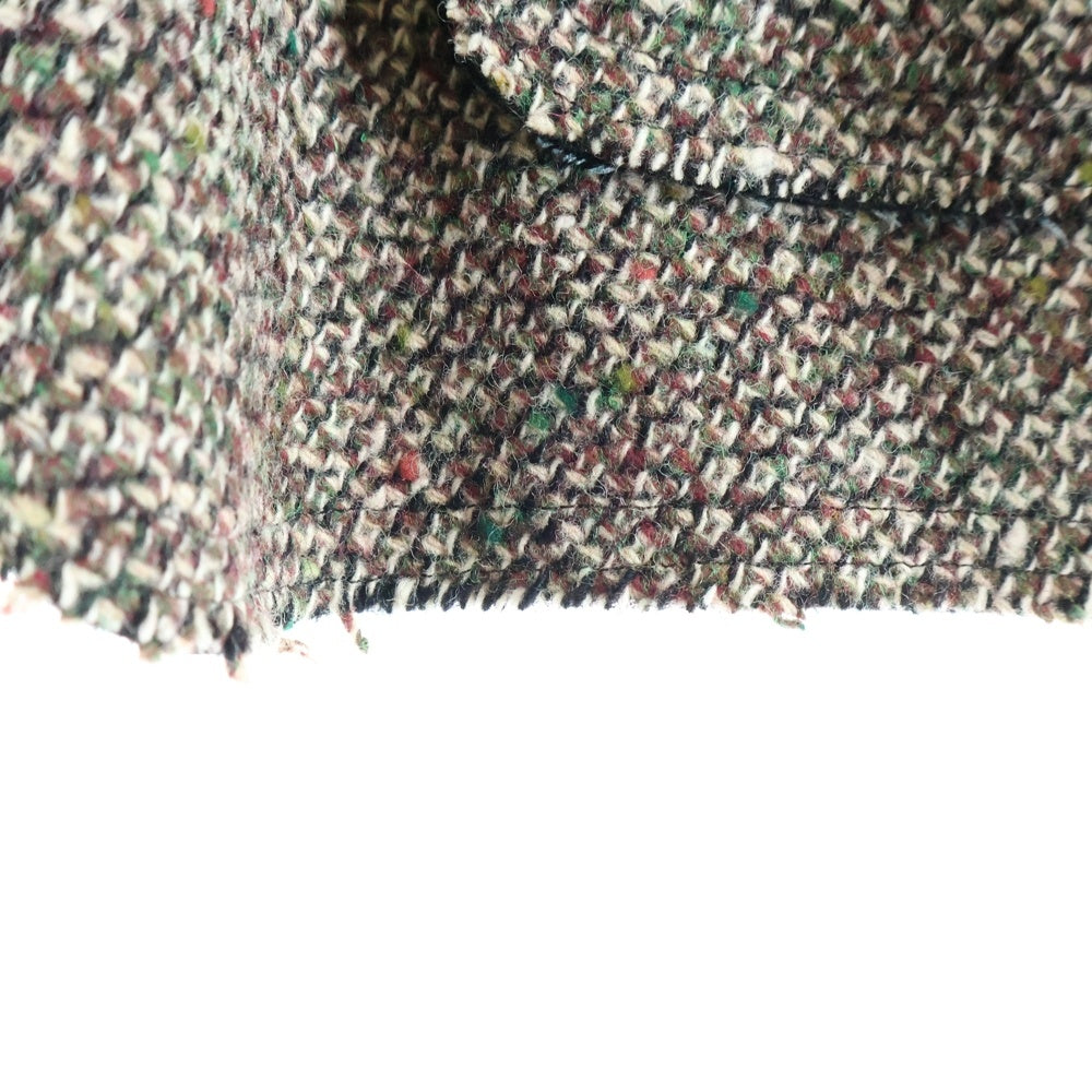 COMME des GARCONS HOMME PLUS(コムデギャルソンオムプリュス) 00s EVER GREEN Inside out Tweed Jacket PTーJ201 AD2007 エバーグリーン インサイドアウト ツイード ジャケット ブラウン