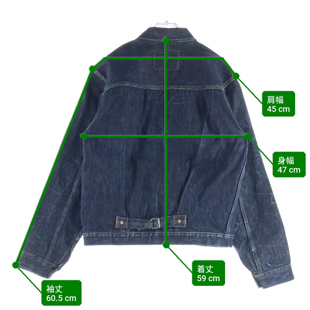 FULLCOUNT(フルカウント) S2107 WW2 B721102 DENIM JACKET 大戦モデル デニム ジャケット インディゴ
