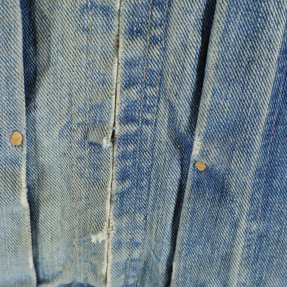 Wrangler(ラングラー) 60s Vintage BLUE BELL 11MJZ 縦ベル SCOVILL GRIPPER ZIPPER デニム ジャケット インディゴ