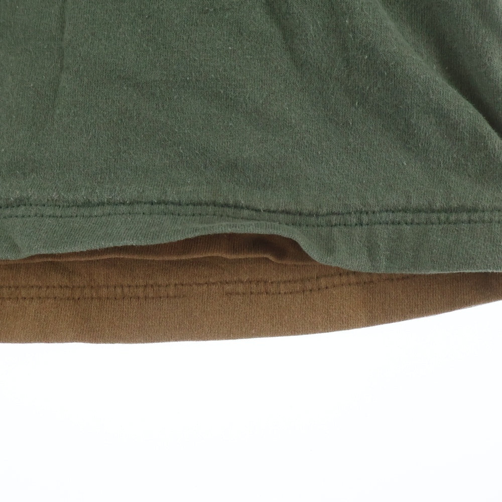 UNDERCOVER(アンダーカバー) 99AW Archive AMBIVALENCE期 Reversible アンビバレンス リヴァーシブル ホットドック アイス 半袖Tシャツ カットソー カーキ/ブラウン Q274