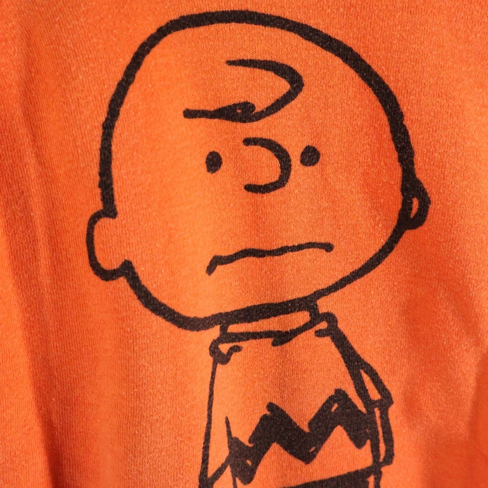 VINTAGE(ヴィンテージ) 60s SPRUCE PEANUTS SWEAT ピーナッツ スウェット 両面プリント オレンジ