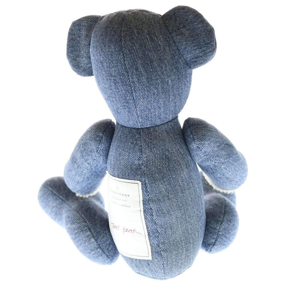 READY MADE(レディメイド) TEDDY BEAR テディベア ぬいぐるみ デニム ブルー RE-CO-AS-00-00-295