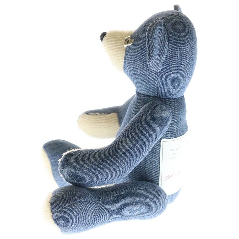 READY MADE(レディメイド) TEDDY BEAR テディベア ぬいぐるみ デニム ブルー RE-CO-AS-00-00-295
