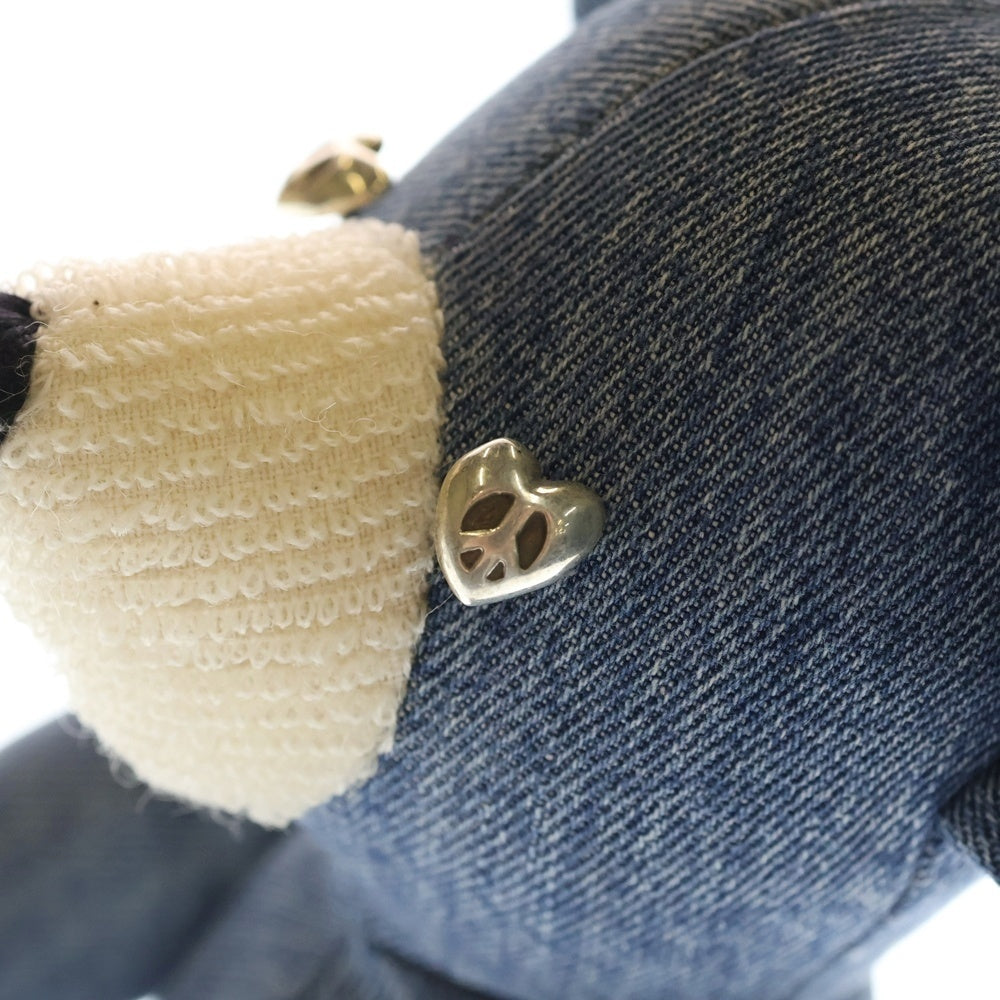 READY MADE(レディメイド) TEDDY BEAR テディベア ぬいぐるみ デニム ブルー RE-CO-AS-00-00-295