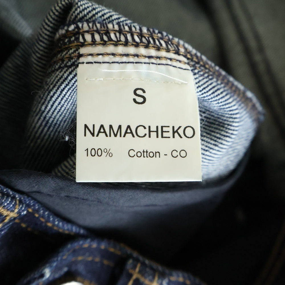NAMACHEKO(ナマチェコ) インディゴ デニムパンツ B6895