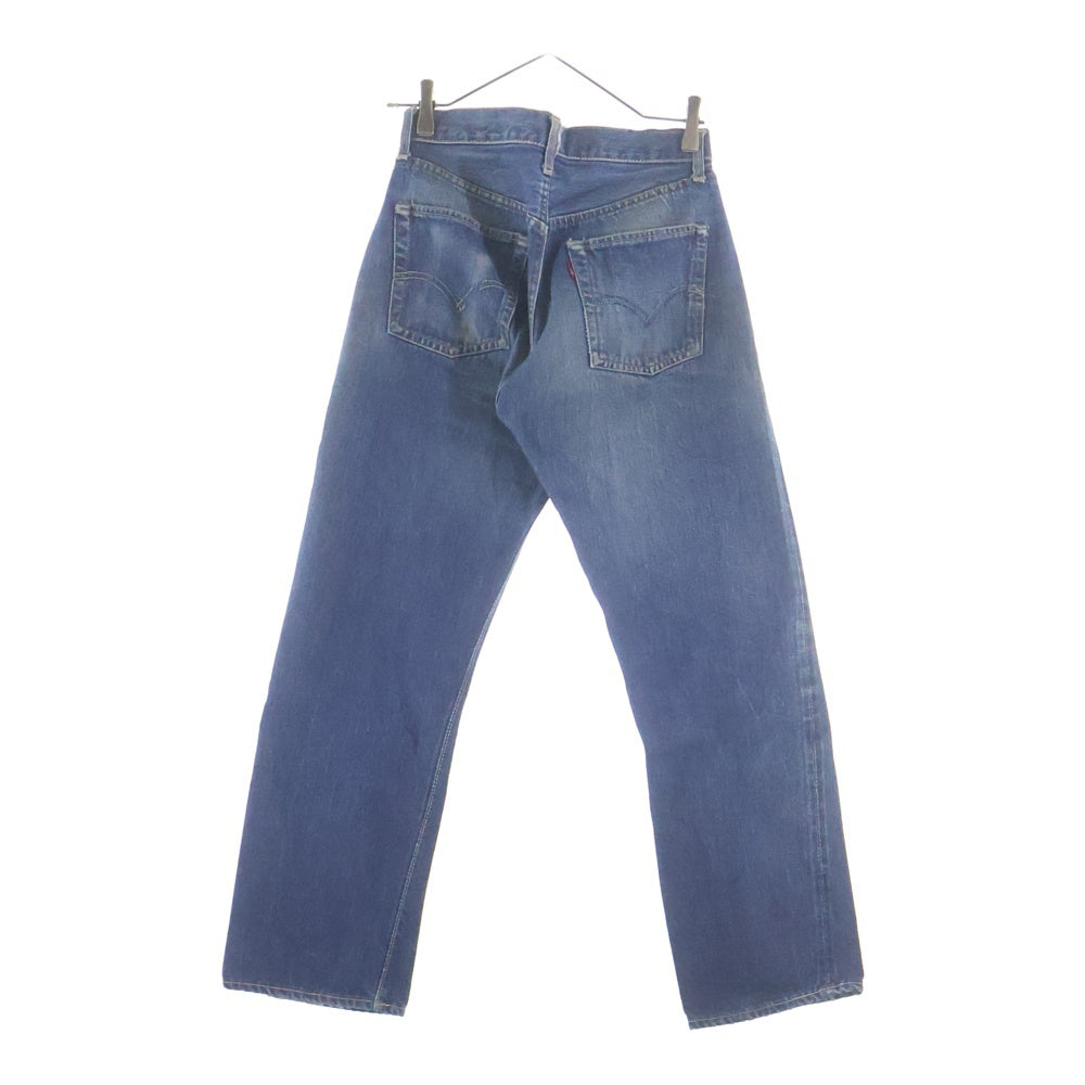 Levi's(リーバイス) 60s VINTAGE 501XX デニムパンツ ギャラ無し ビッグE 両面タブ 均等V 隠しリベット オフセット ボタン裏刻印J 足長R ヴィンテージ インディゴ