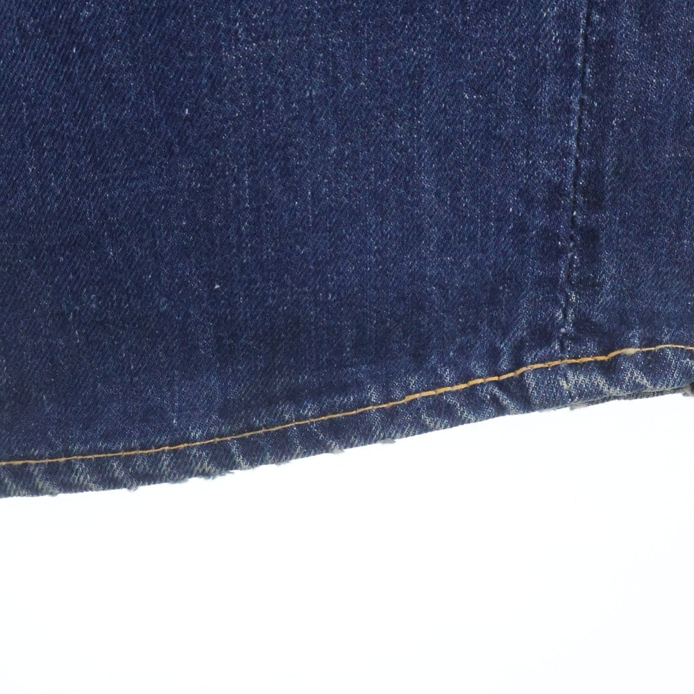 Levi's(リーバイス) 60s VINTAGE 501XX デニムパンツ ギャラ無し ビッグE 両面タブ 均等V 隠しリベット オフセット ボタン裏刻印J 足長R ヴィンテージ インディゴ