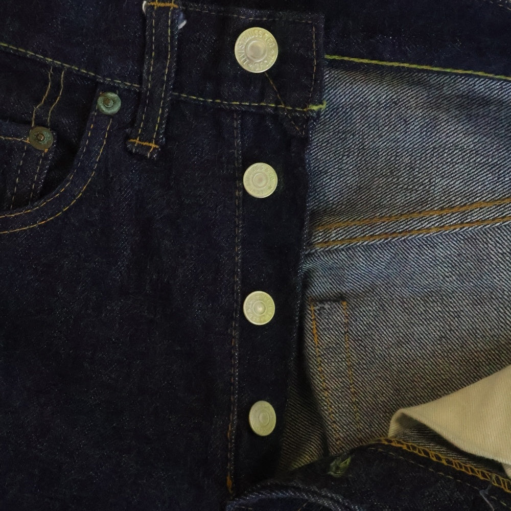 Levi's(リーバイス) 60s VINTAGE 501XX デニムパンツ 過渡期 ボタン裏刻印W 不均等V Vステッチ 裏カンヌキ 足長R デニムパンツ ヴィンテージ インディゴ