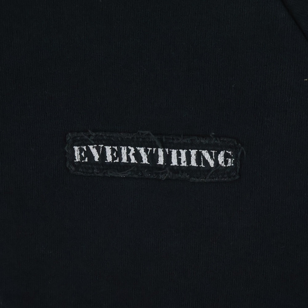 RAF SIMONS(ラフシモンズ) 01AW Archive Riot Riot Riot Patch Work Sweat ライオット期 パッチワーク スウェット ブラック