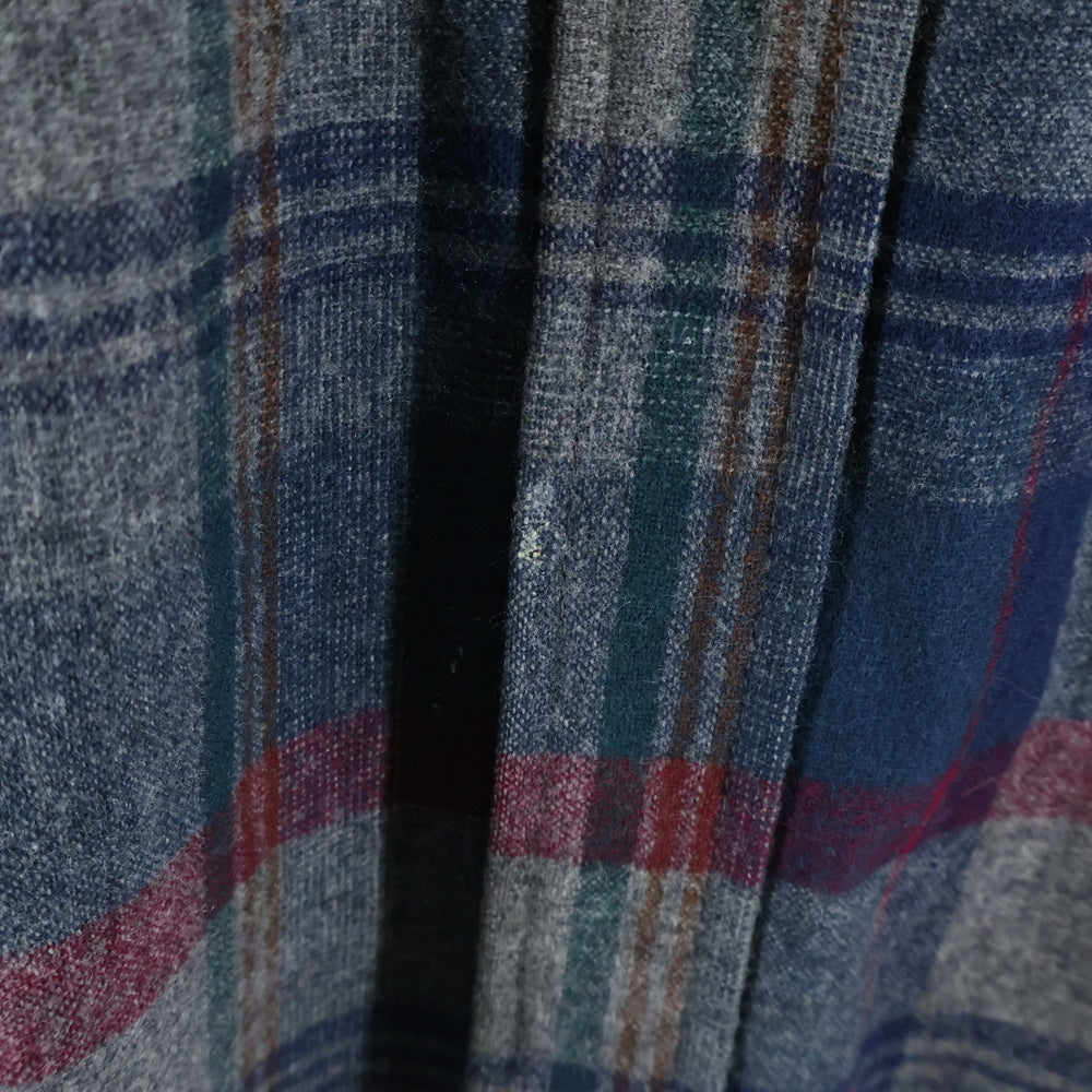 PENDLETON(ペンドルトン) 80s VINTAGE ウール ウエスタンシャツ チェック 長袖シャツ USA製 マルチカラー
