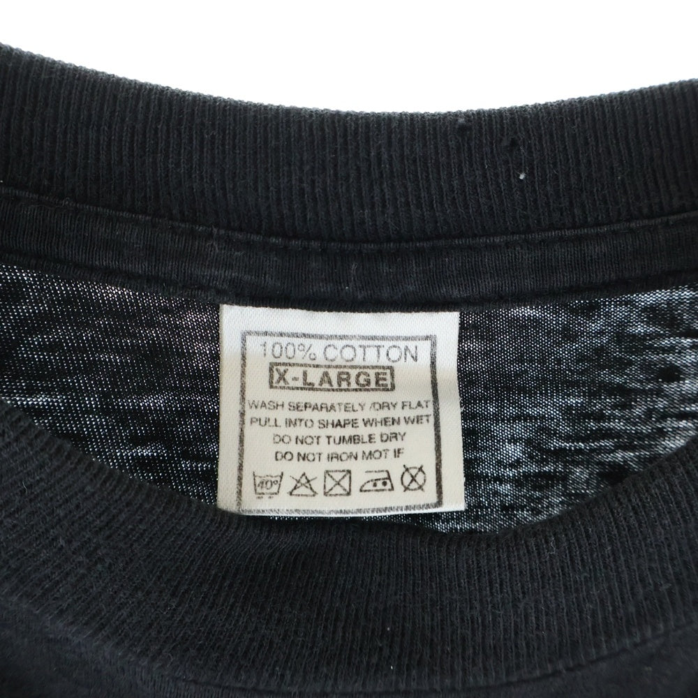 VINTAGE(ヴィンテージ) 90s NIRVANA KURT COBAIN MEMORIAL EURO ニルヴァーナ カートコバーン メモリアル Tシャツ 半袖カットソー ブラック