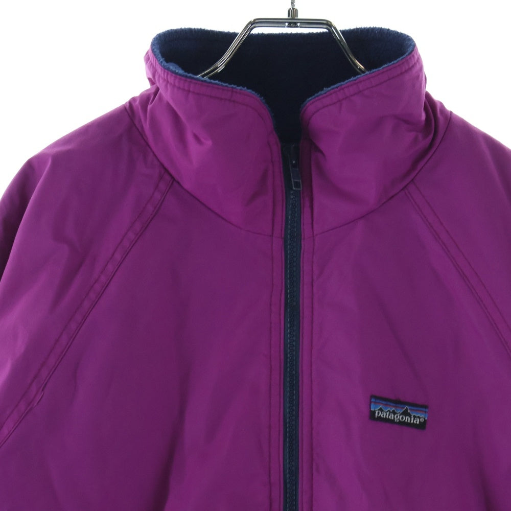 PATAGONIA(パタゴニア) 80s VINTAGE シェルドシンチラジャケット ジップアップ アウター USA製 パープル 28109 レディース
