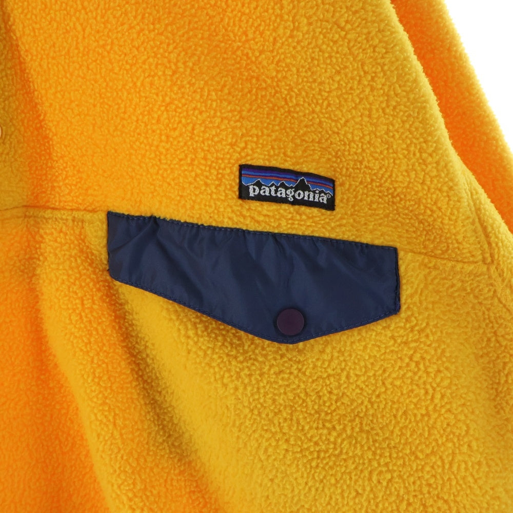 PATAGONIA(パタゴニア) 00s VINTAGE Synchilla Snap-T シンチラスナップT フリース プルオーバー イエロー 25450