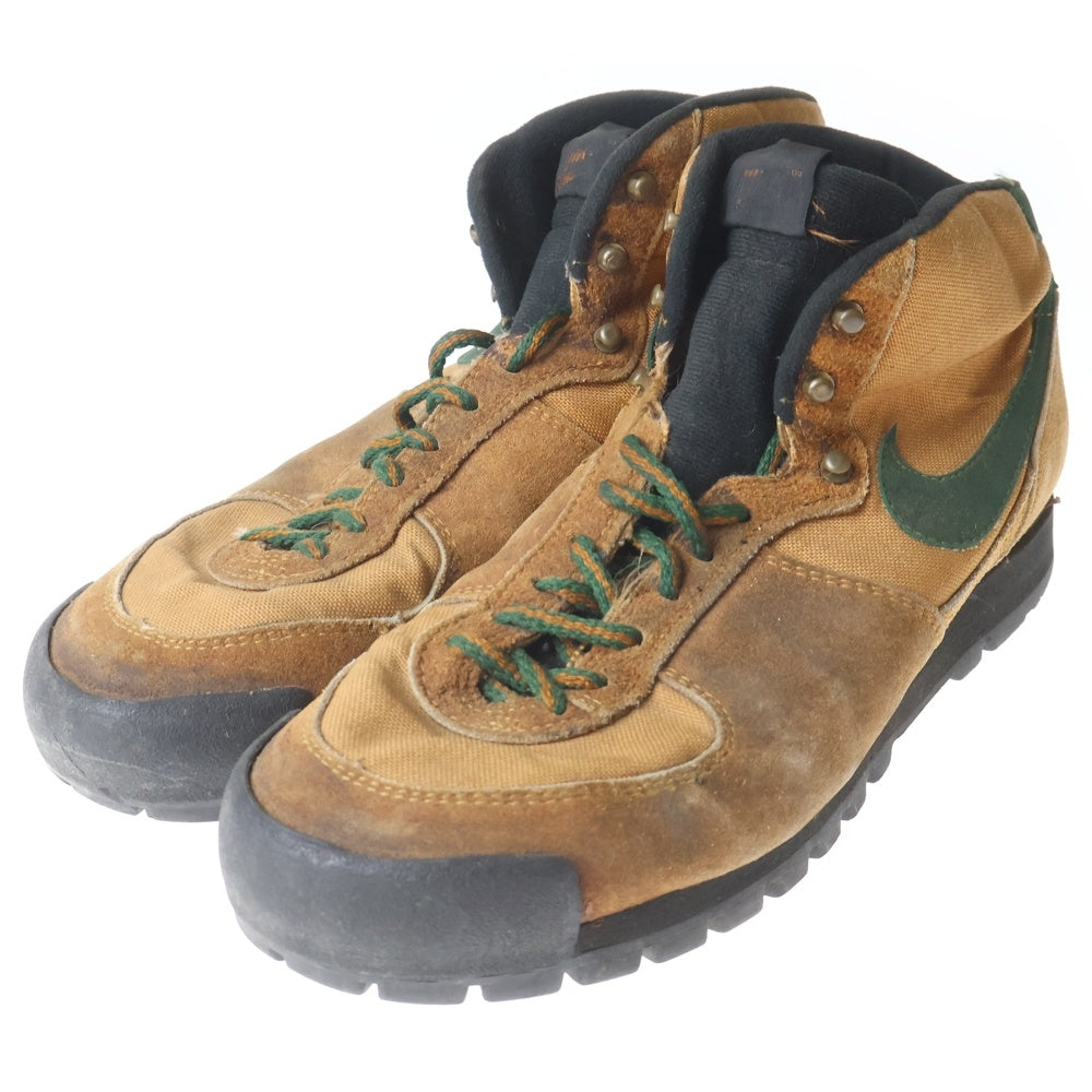 NIKE(ナイキ) 80s VINTAGE APPROACH アプローチ ハイカット スニーカー ブラウン 3793750