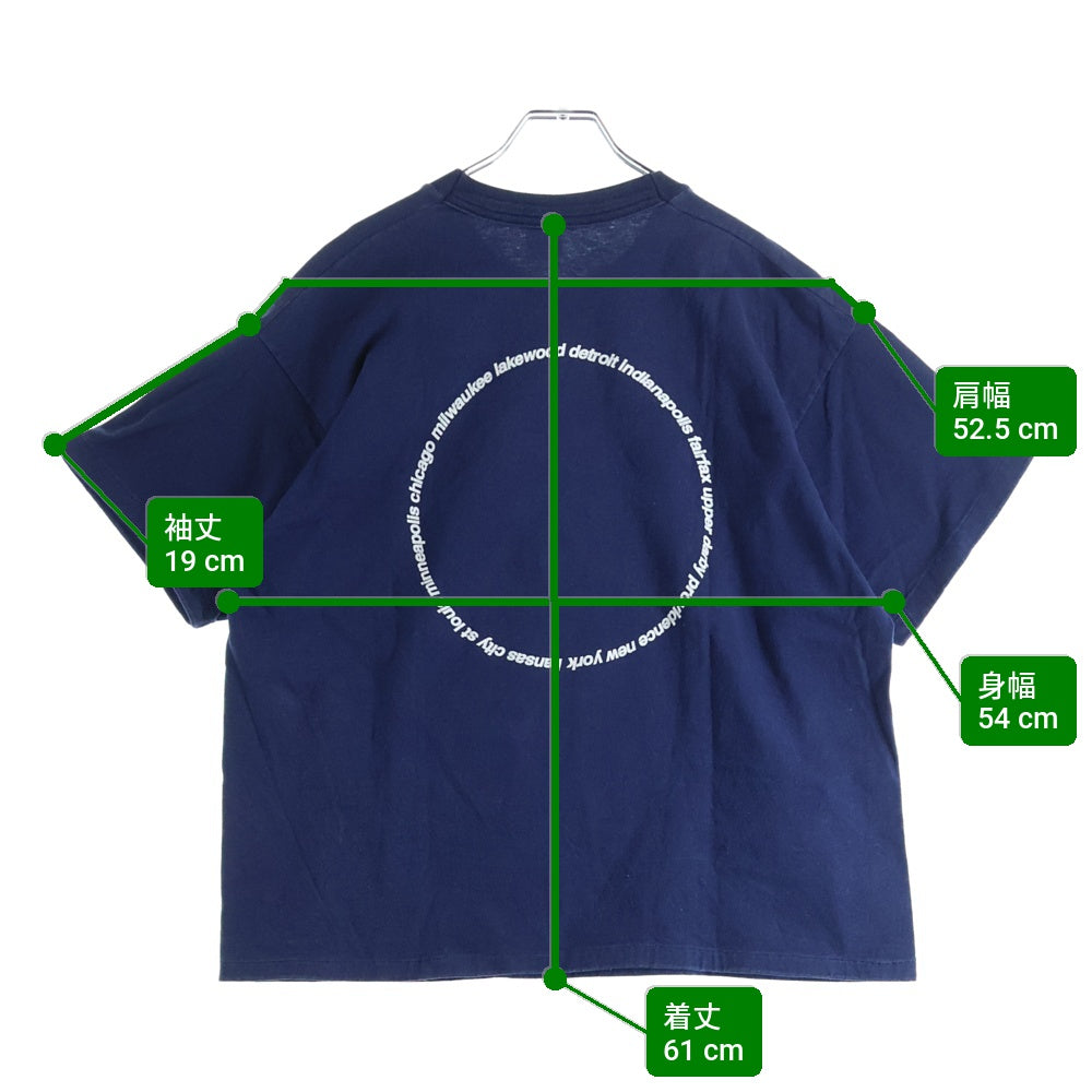 VINTAGE(ヴィンテージ) 90S VINTAGE oasis What's the story オアシス ヴィンテージプリントTシャツ 半袖カットソー ネイビー