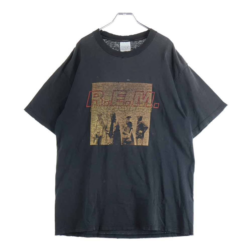 VINTAGE(ヴィンテージ) 90s R.E.M. Monster Tee アールイーエム バンドTシャツ 両面プリント 半袖Tシャツ カットソー ブラック