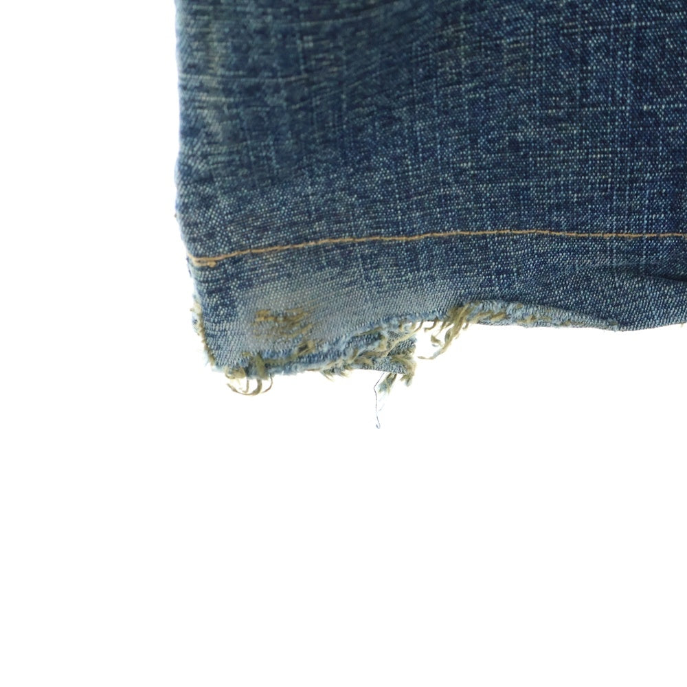 L.G.B.(ルグランブルー) 00s Y2K Side Line Bell bottom Flare Denim サイドライン フレアデニム ジーンズ インディゴ F 0088M