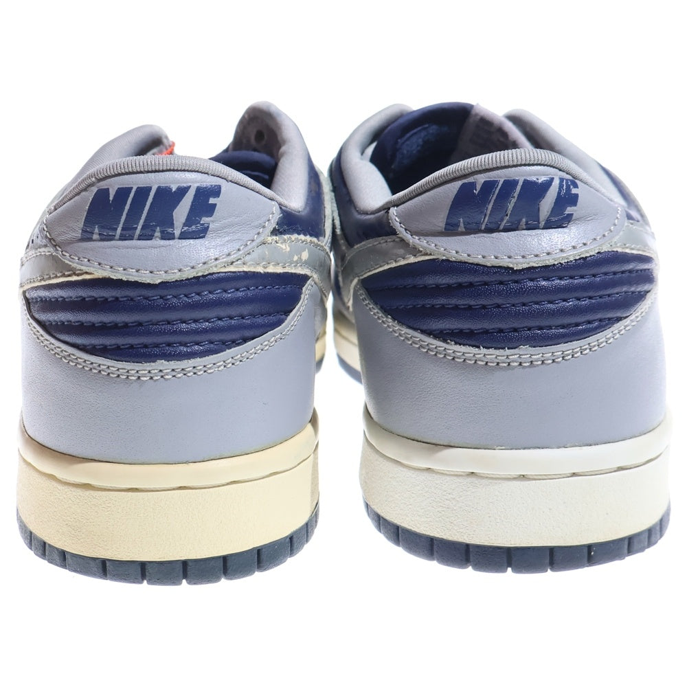 NIKE(ナイキ) 【観賞用】00s ×ATMOS Dunk Low アトモス ダンク ローカットスニーカー トワイライトブルー/ミディアムグレー 630358-401