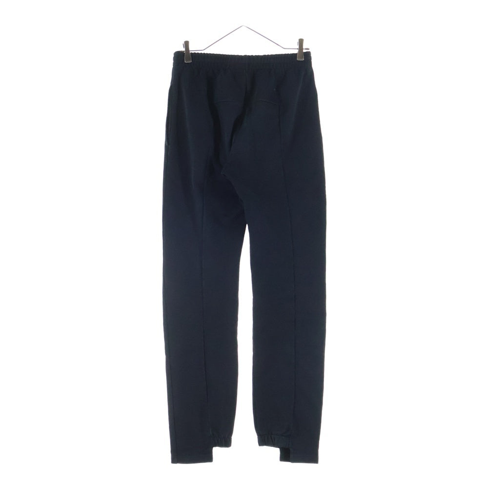 VETEMENTS(ヴェトモン) 21SS POUR FEMME garderobe collection joggers with logo embroidery プールフェム ワードローブ コレクション ジョガー ロゴ刺繍 スウェットパンツ ブラック