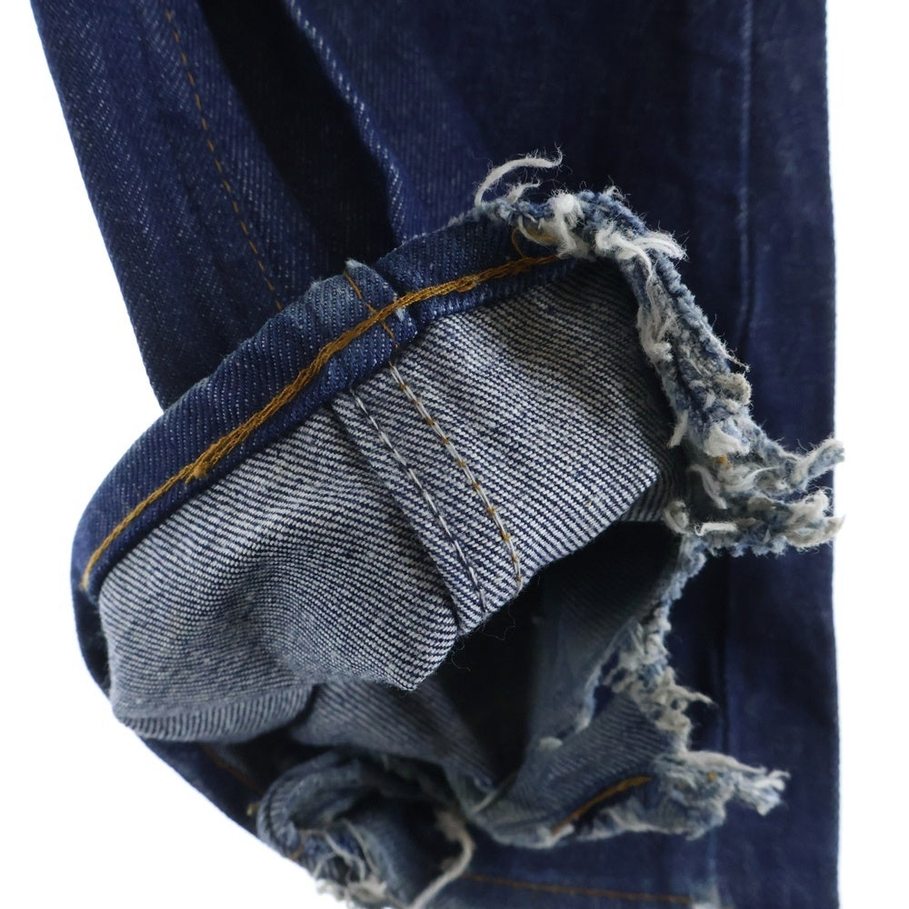 Levi's(リーバイス) 80s VINTAGE 684 ビッグベルジーンズ デニムパンツ オレンジタブ スモールe ブルー
