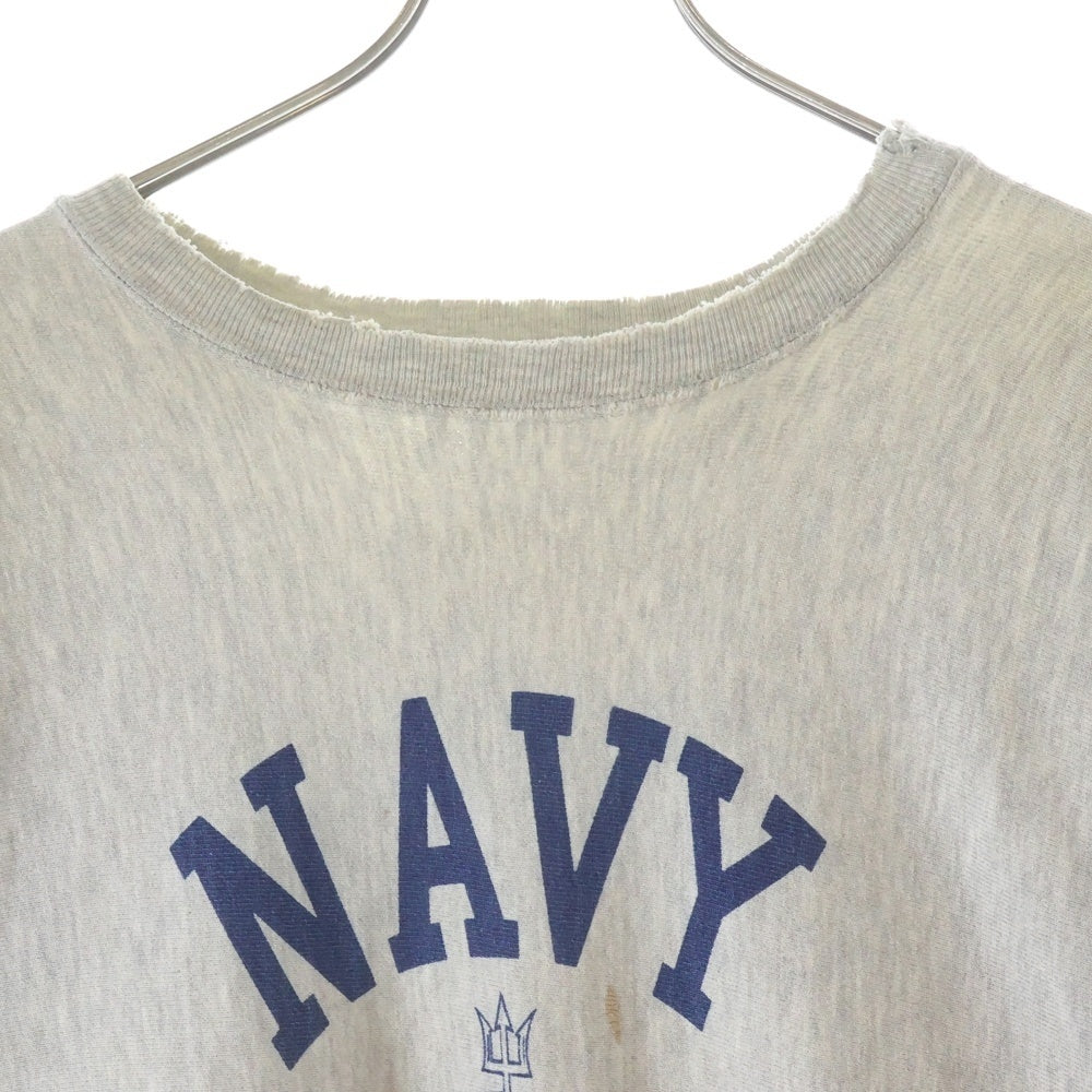 CHAMPION(チャンピオン) 80s VINTAGE REVERSE WEAVE NAVY リバースウィーブ 染み込み トリコタグ後期 USA製 スウェット トレーナー グレー