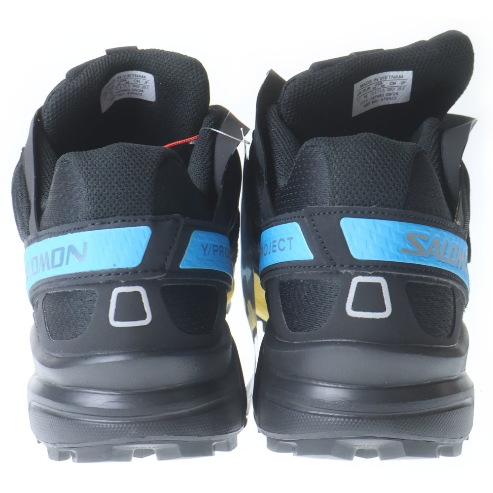 SALOMON(サロモン) ×Y PROJECT SPEEDCROSS 3 476423 ×ワイプロジェクト スピードクロス ローカットスニーカー ブラック US11.5/29.5cm