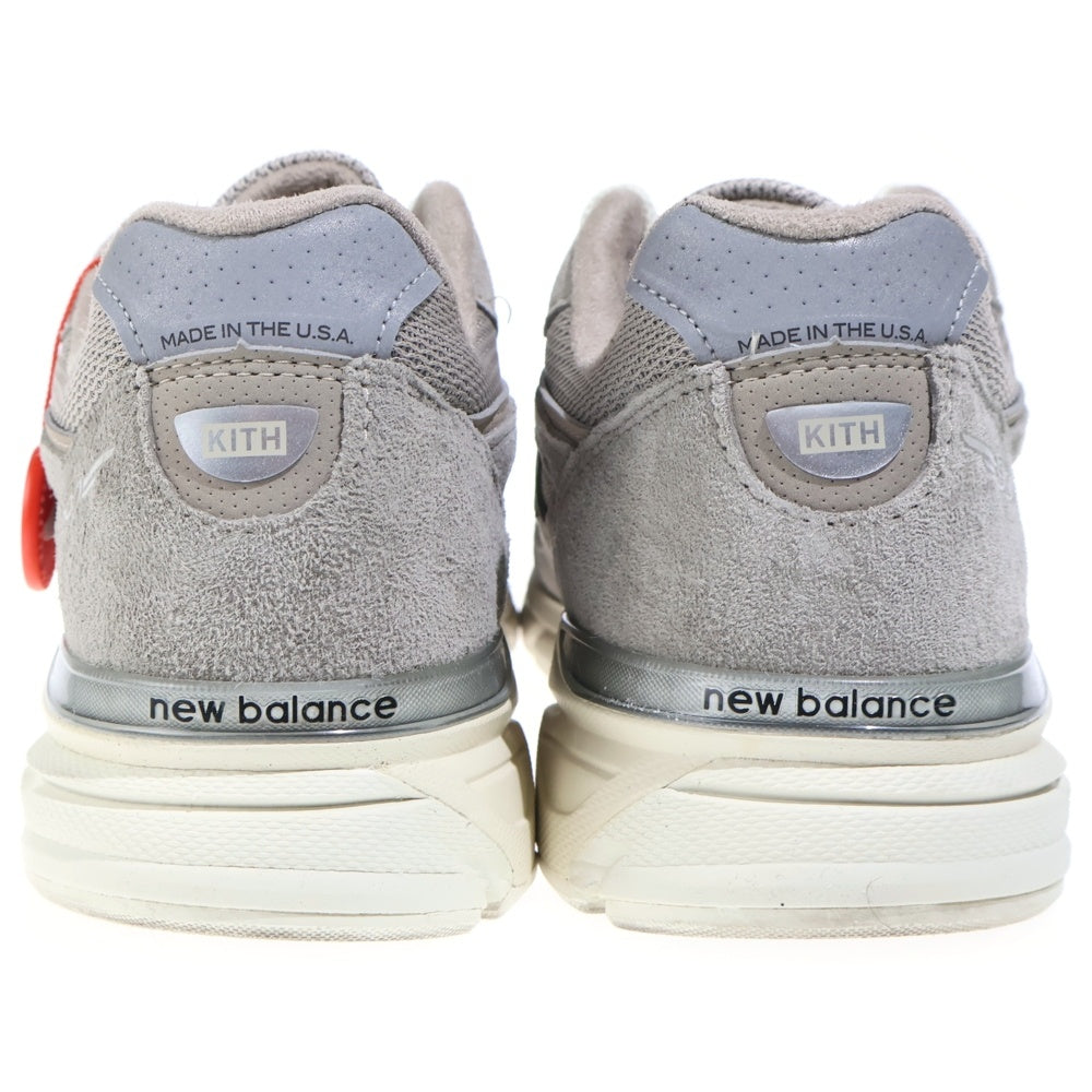 New Balance(ニューバランス) ×KITH U990KT4 MOON ROCK ×キス ムーンロック ローカットスニーカー グレー US9.5/27.5cm