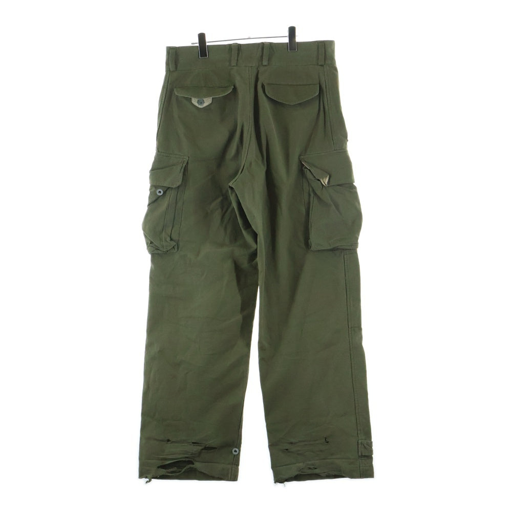 VINTAGE(ヴィンテージ) 50S VINTAGE FRENCH ARMY M47 MILITARY PANT HB フランス軍 M47 前期 メタルボタン カーゴパンツ カーキ