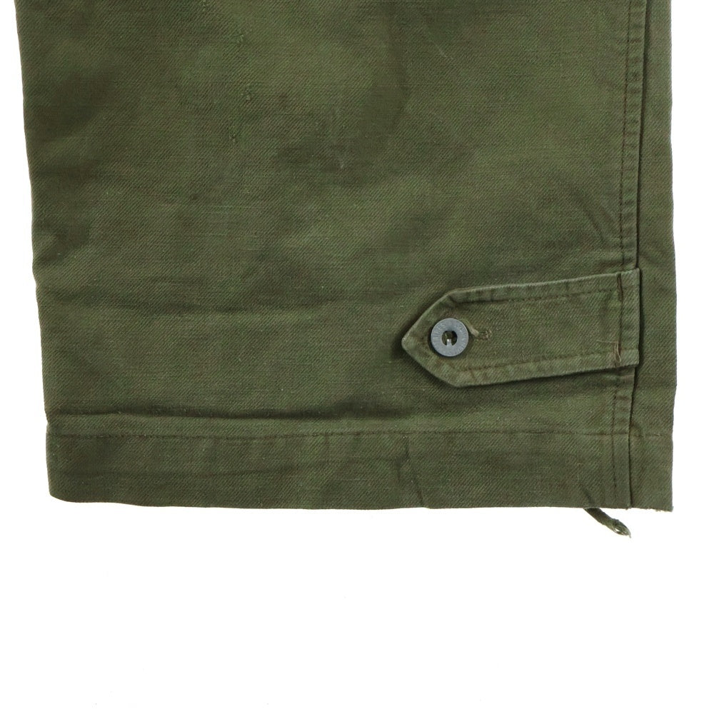 VINTAGE(ヴィンテージ) 50S VINTAGE FRENCH ARMY M47 MILITARY PANT HB フランス軍 M47 前期 メタルボタン カーゴパンツ カーキ