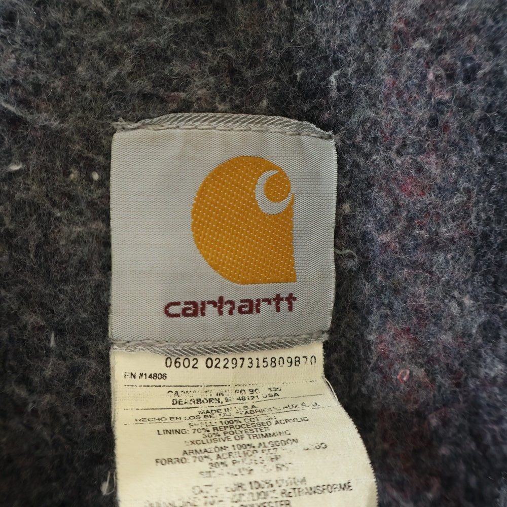 CARHARTT(カーハート) 90s MICHIGAN CHORE COAT ミシガン チョア コート カバーオール 裏ブランケット アウター ジャケット ブラウン C02CHT