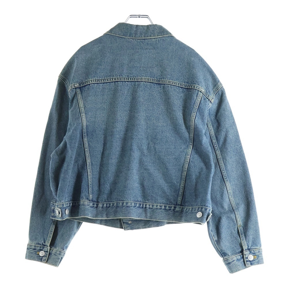 BALENCIAGA(バレンシアガ) 16AW Swing Denim Jacket 再構築 スウイングデニムジャケット ジージャン インディゴ 446443 TSB06