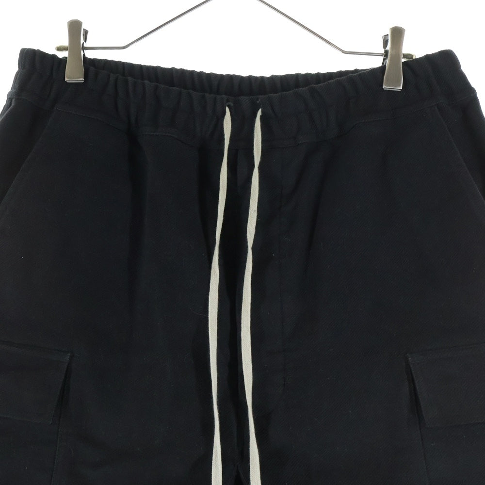Rick Owens(リックオウエンス) 23AW LUXOR Cargo Cropped Patnts カーゴクロップドパンツ ブラック RU02C7385-TB