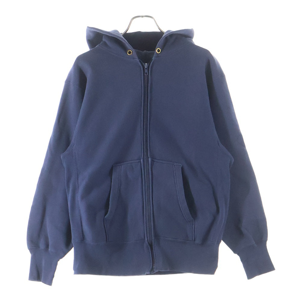 CHAMPION(チャンピオン) 90s VINTAGE REVERSE WEAVE ZIP UP HOODE ヴィンテージ リバース ウィーブ 目無し ジップアップ プルオーバーパーカー フーディ ネイビー