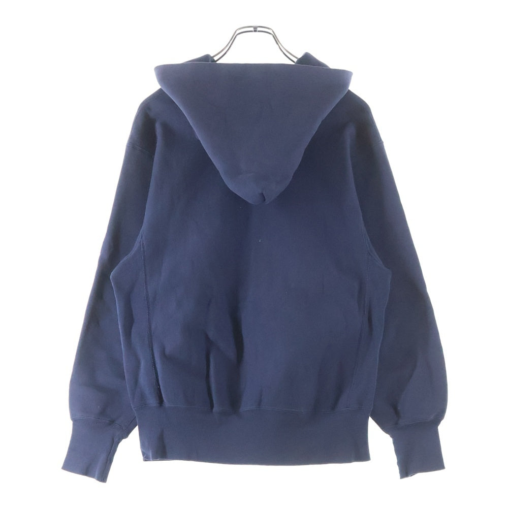 CHAMPION(チャンピオン) 90s VINTAGE REVERSE WEAVE ZIP UP HOODE ヴィンテージ リバース ウィーブ 目無し ジップアップ プルオーバーパーカー フーディ ネイビー