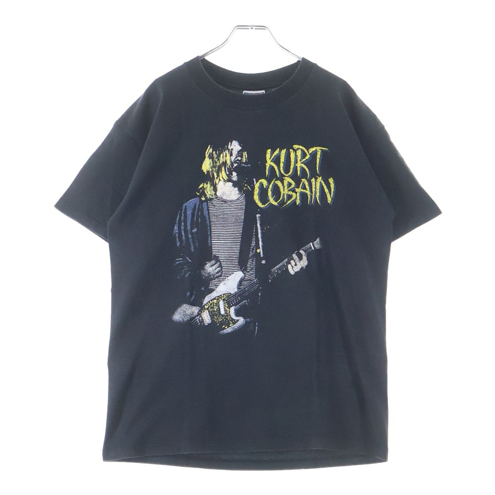 VINTAGE(ヴィンテージ) 00s KURT COBAIN TEE カートコバーン バンド 半袖Tシャツ カットソー ブラック