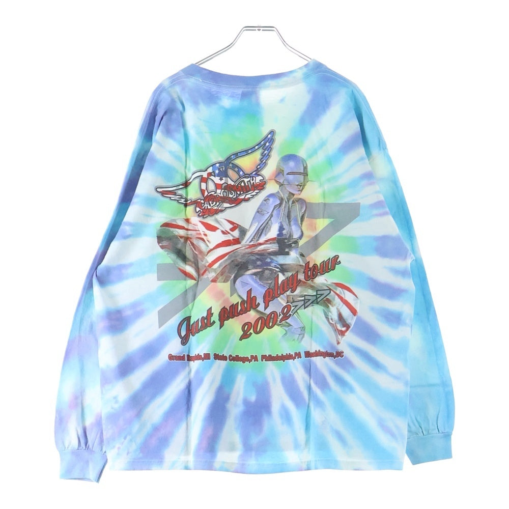 VINTAGE(ヴィンテージ) 00s AEROSMITH SORAYAMA BOOTLEG エアロスミス 空山 ブートレグ 長袖Tシャツ ロングスリーブ カットソー タイダイ